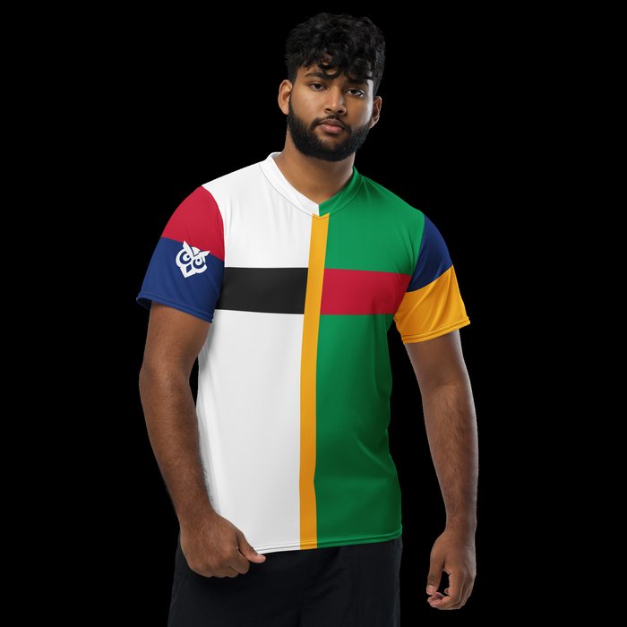 Baseball-style jersey, front