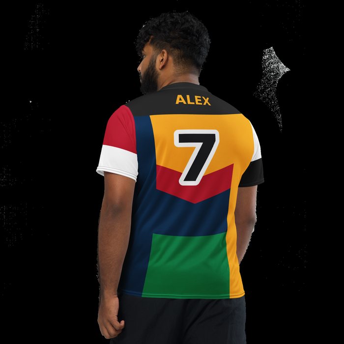 Football jersey, back